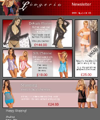 Lingerie - Graphical Email